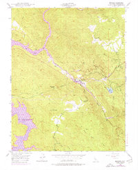 Moccasin 1948 topographic map thumbnail