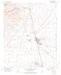 Mojave 1973 topographic map thumbnail