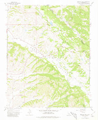 Monarch Peak 1967 topographic map thumbnail