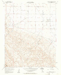 Monocline Ridge 1955 topographic map thumbnail