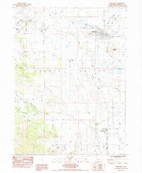 Montague 1984 topographic map thumbnail