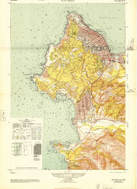 Monterey 1948 topographic map thumbnail