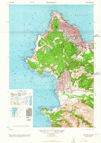 Monterey 1948 topographic map thumbnail
