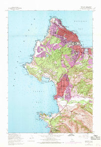 Monterey 1947 topographic map thumbnail