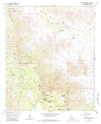 Monument Peak 1959 topographic map thumbnail