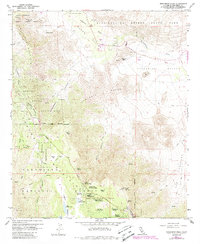 Monument Peak 1959 topographic map thumbnail