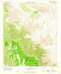 Monument Peak 1959 topographic map thumbnail