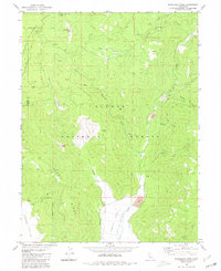 Moonlight Peak 1980 topographic map thumbnail