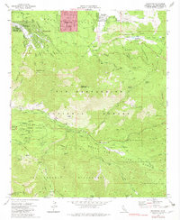 Moonridge 1970 topographic map thumbnail
