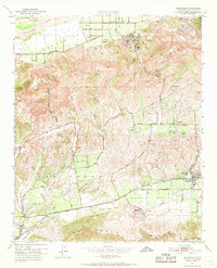 Moorpark 1951 topographic map thumbnail