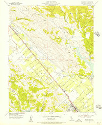 Morgan Hill 1955 topographic map thumbnail