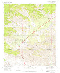 Morongo Valley 1972 topographic map thumbnail