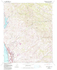 Morro Bay North 1965 topographic map thumbnail