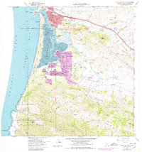 Morro Bay South 1965 topographic map thumbnail