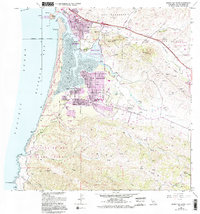 Morro Bay South 1965 topographic map thumbnail