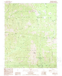 Moses Mtn 1988 topographic map thumbnail