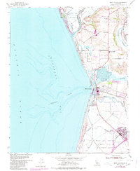 Moss Landing 1954 topographic map thumbnail