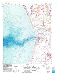 Moss Landing 1954 topographic map thumbnail