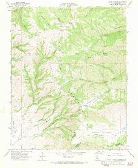 Mount Johnson 1968 topographic map thumbnail