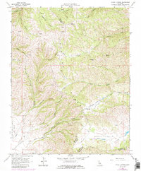 Mount Johnson 1968 topographic map thumbnail