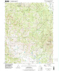 Mount Saint Helena 1997 topographic map preview