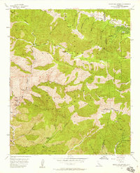 Mount San Antonio 1955 topographic map thumbnail