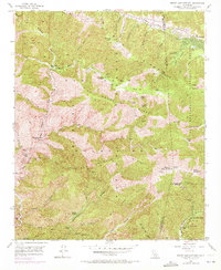 Mount San Antonio 1955 topographic map thumbnail