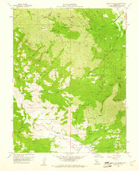 Mount St. Helena 1959 topographic map thumbnail