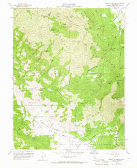 Mount St. Helena 1959 topographic map thumbnail