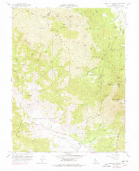 Mount St. Helena 1959 topographic map thumbnail