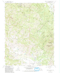 Mount St. Helena topographic map thumbnail