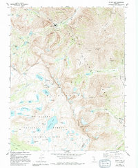 Mount Tom 1982 topographic map preview