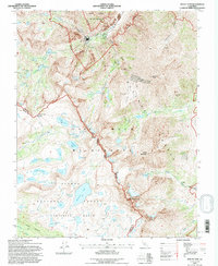 Mount Tom 1994 topographic map thumbnail