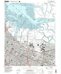 Mountain View 1997 topographic map thumbnail