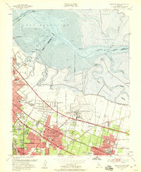 Mountain View 1953 topographic map preview