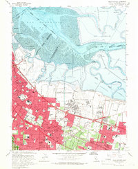 Mountain View 1961 topographic map preview