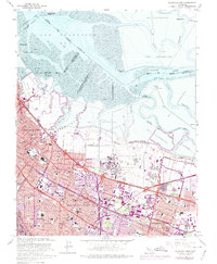 Mountain View 1961 topographic map thumbnail