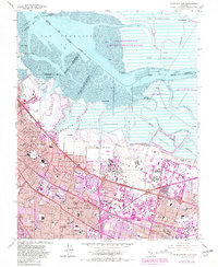 Mountain View 1961 topographic map thumbnail