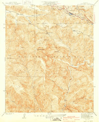 Mt. Baden-Powell 1940 topographic map thumbnail