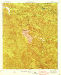 Mt. Baden-Powell 1940 topographic map thumbnail