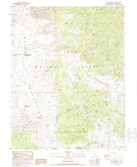 Mt. Barcroft 1987 topographic map thumbnail