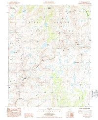 Mt. Brewer 1985 topographic map preview