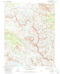 Mt. Darwin 1983 topographic map thumbnail
