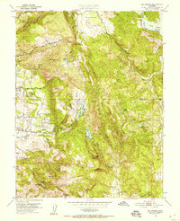 Mt. George 1951 topographic map preview