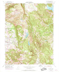 Mt. George 1951 topographic map thumbnail
