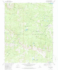 Mt. Givens 1982 topographic map thumbnail