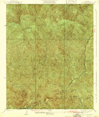Mt. Gleason 1942 topographic map thumbnail