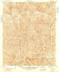 Mt. Gleason 1942 topographic map thumbnail