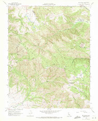 Mt. Harlan 1968 topographic map thumbnail
