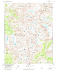 Mt. Hilgard 1982 topographic map thumbnail